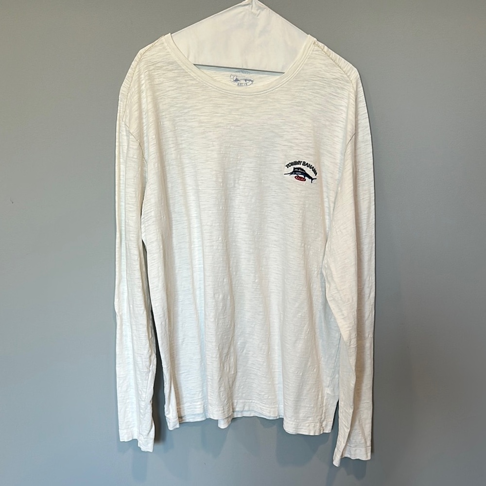 Tommy Bahama White Long Sleeve Shirt